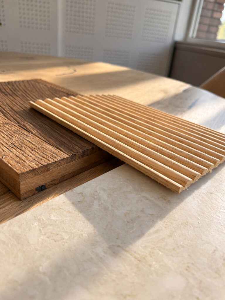 Kleurstaal composiet barnwood keuken